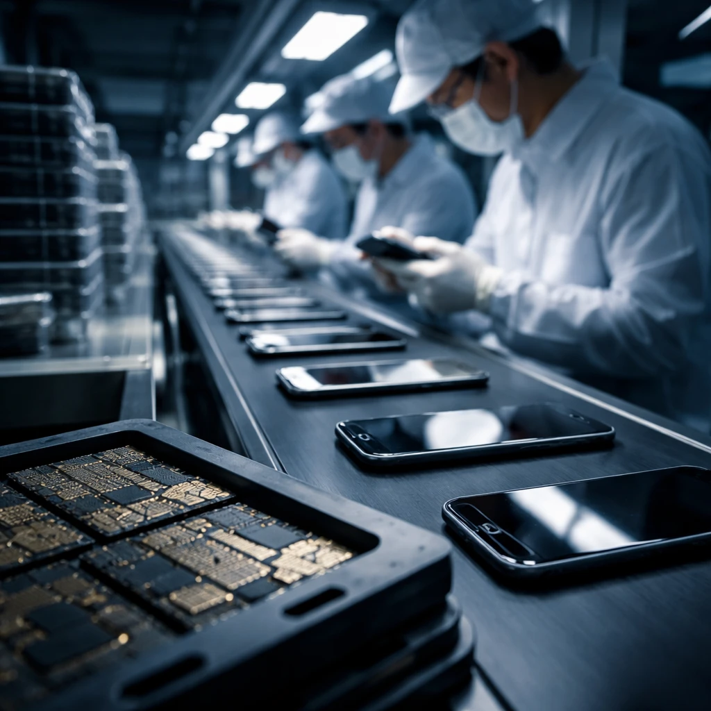 Apple Shares Fall as Production Constraints Cloud Growth Outlook