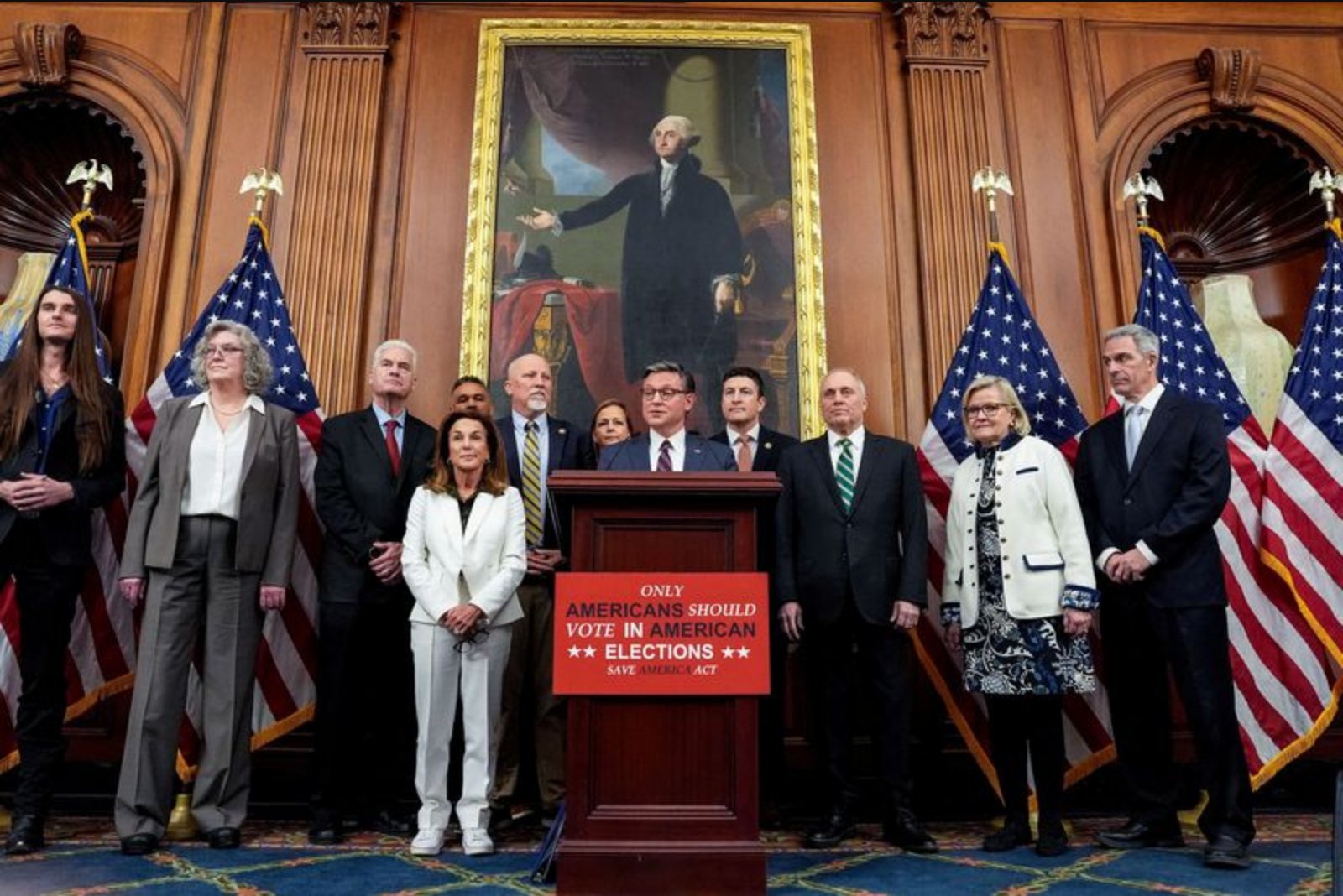 Trump Says He Will Enforce Voter ID for Midterms Via Executive Action