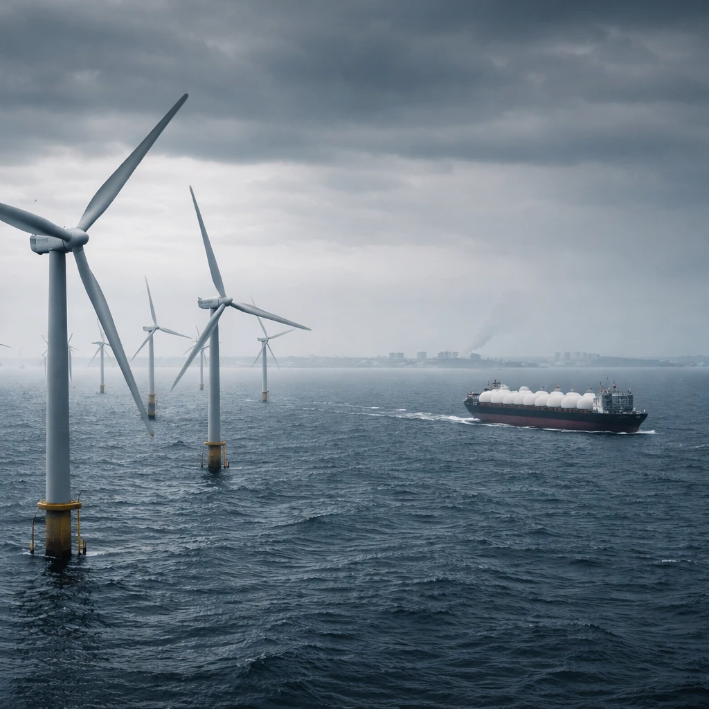 European gas eases as stronger wind forecasts and fragile Iran talks weigh on demand