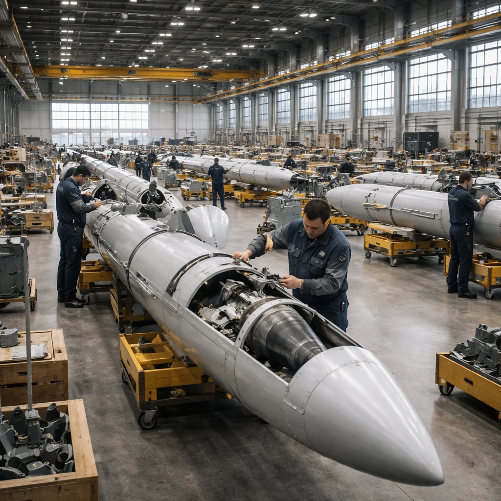 U.S. Startup to Produce Low-Cost Cruise Missiles in Germany, Targets High-Volume Output by 2028