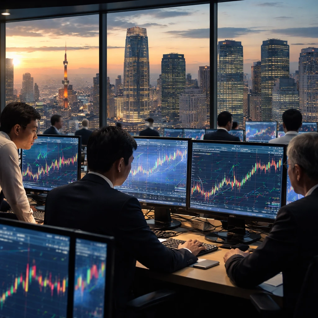 Nikkei 225 Climbs to Record Close as Real Estate, Banking and Textiles Lead Gains