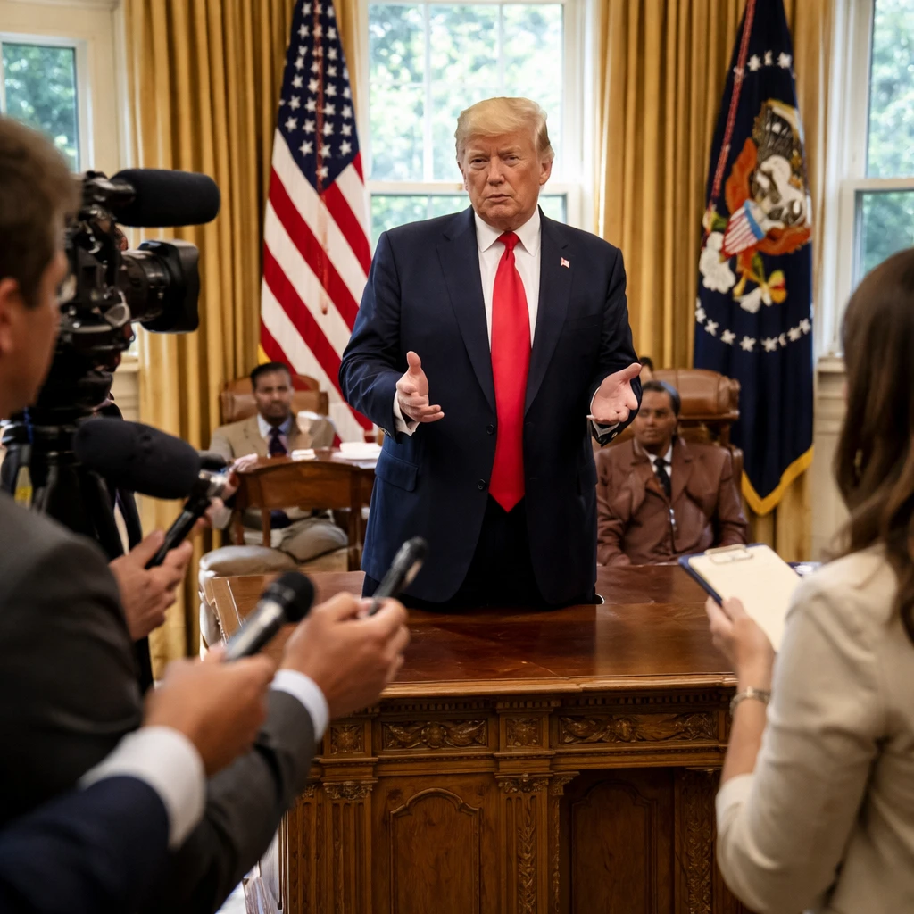 Trump Voices Support for Fed Chair Warsh, Urges Deep Cuts to Borrowing Costs