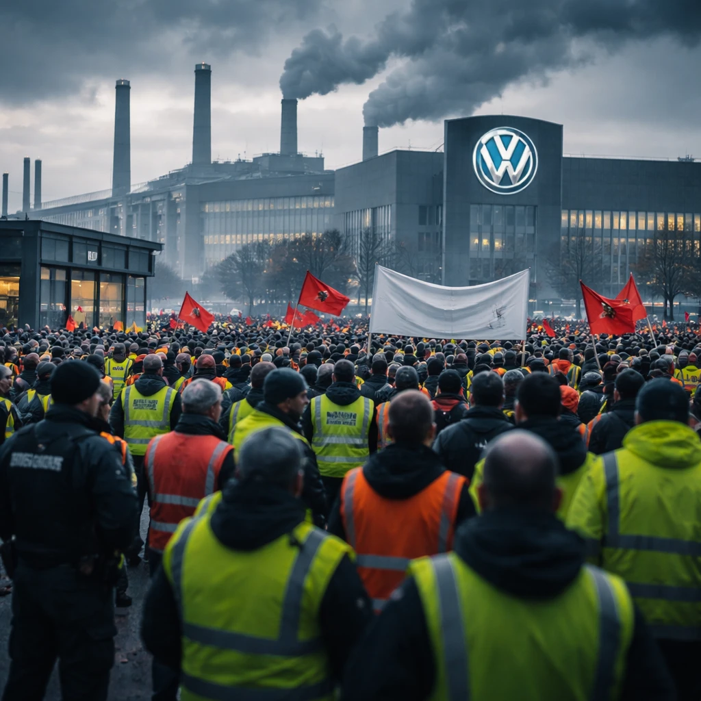 VW Labor Backlash Intensifies as Company Weighs Major Plant Closures