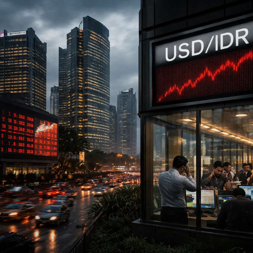 Rupiah Sinks to Record Low as Stocks and Yields Slump on Post-Holiday Selloff