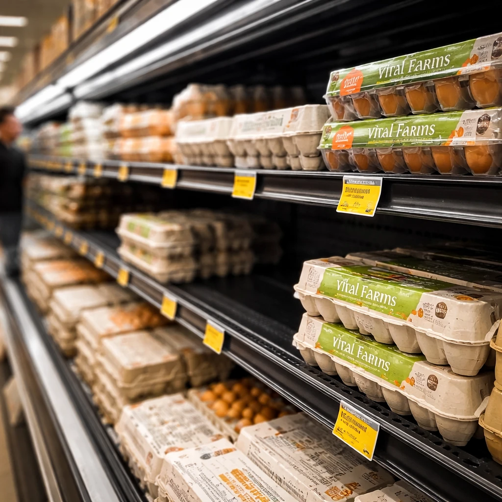 Vital Farms Shares Slip as Q1 Miss and Guidance Cut Continue to Weigh