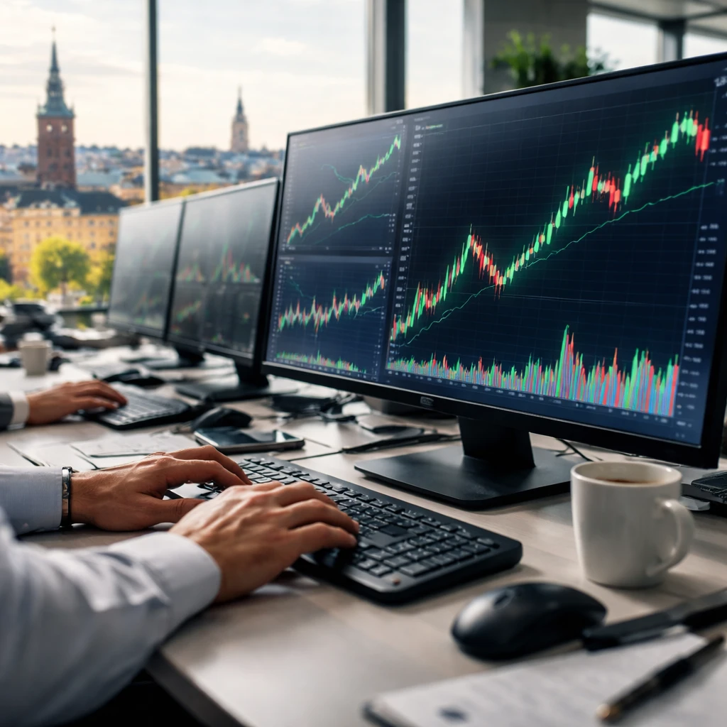Stockholm market rises as telecoms, materials and financials lift OMXS30