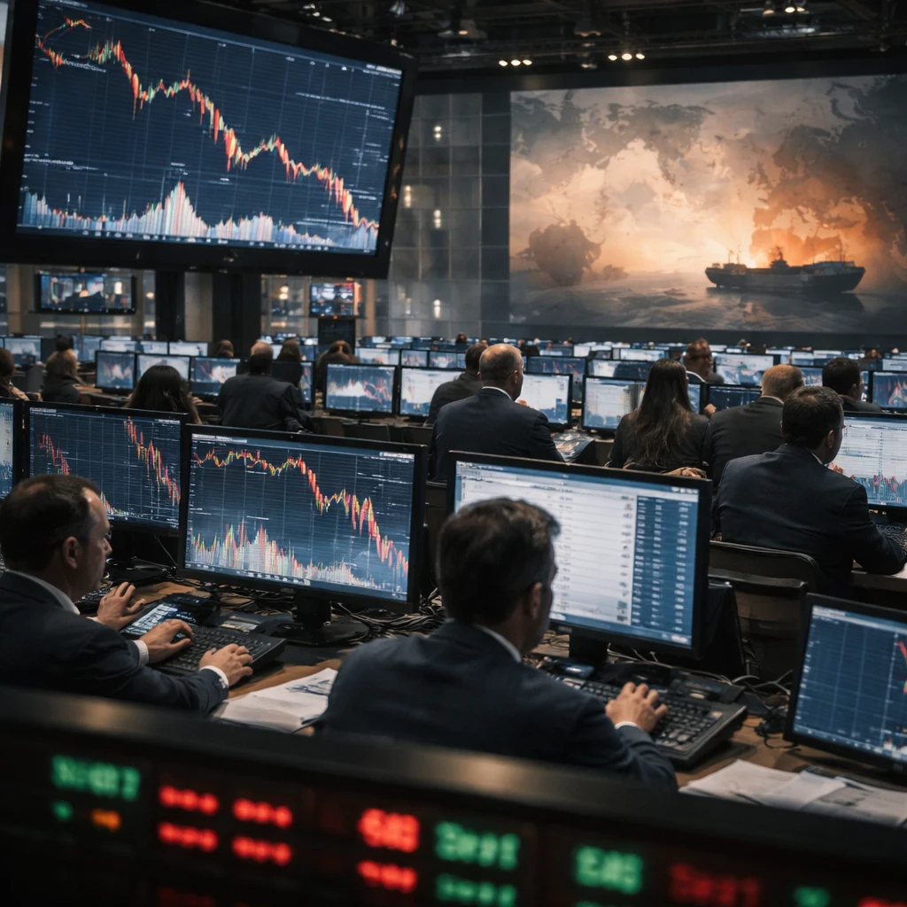 Wall Street Retreats as Tech Spending Concerns, Tariffs and Mideast Tensions Weigh