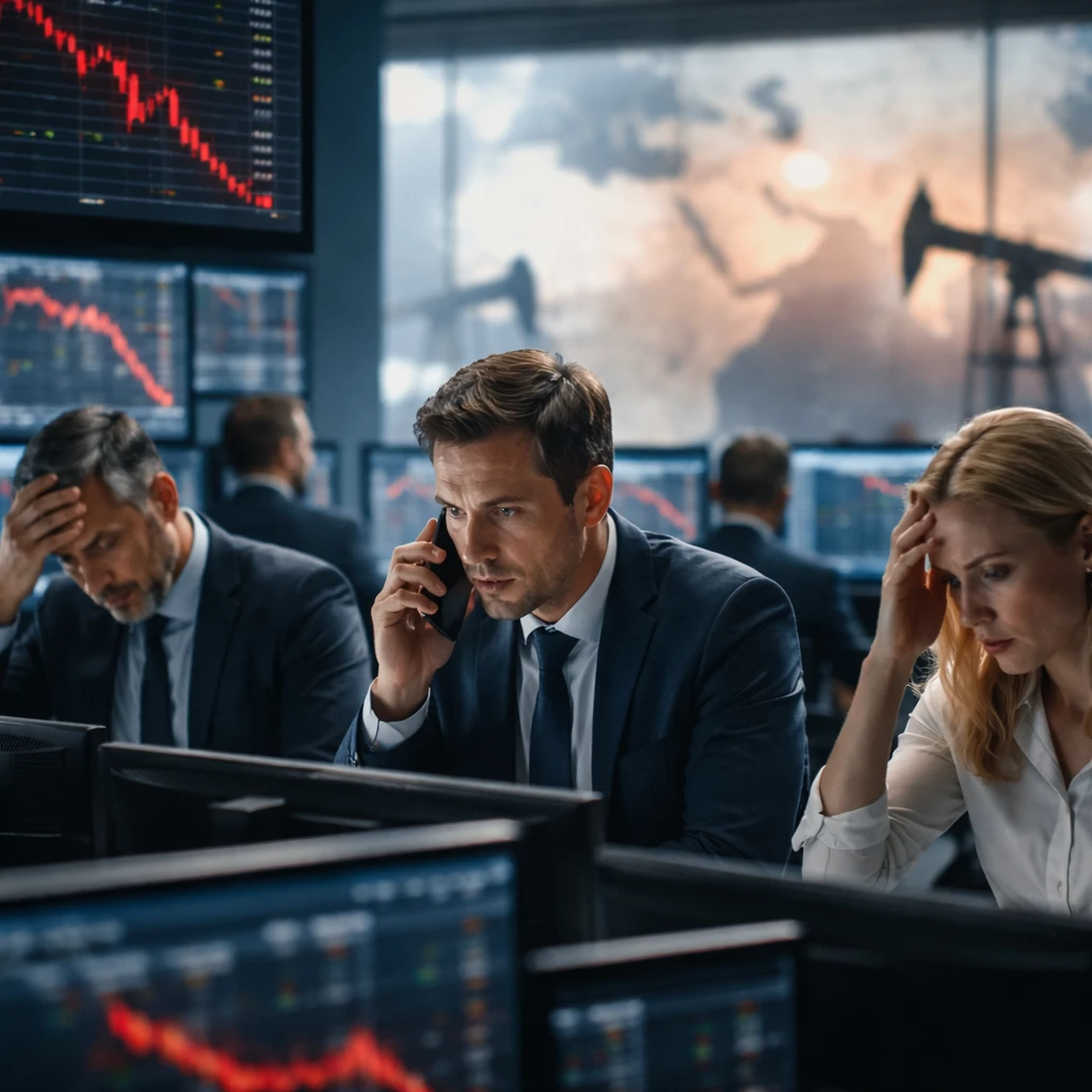 European Shares Slide for Sixth Day as Middle East Escalation Lifts Oil and Risk Premia