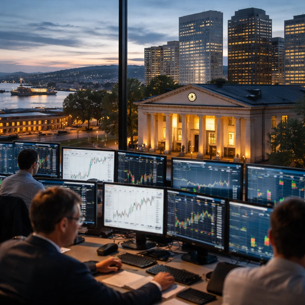 Oslo Stock Market Falls Amid Mixed Sector Movements