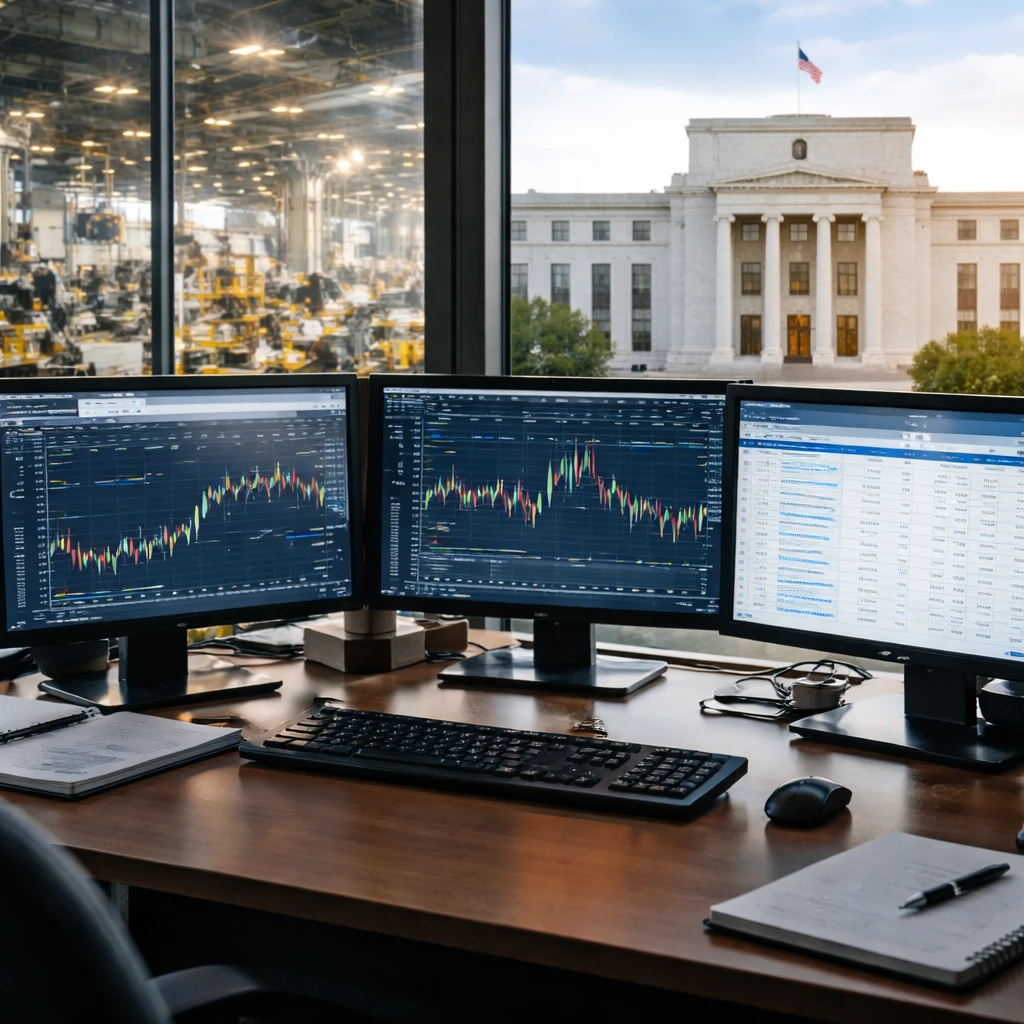 Factory Orders and Fed Remarks Shape Monday’s Market Focus