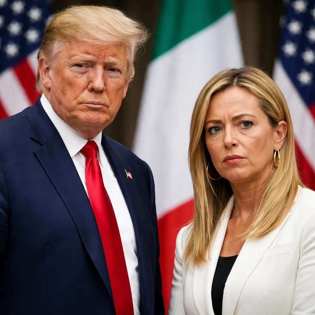 Trump, Italy's Meloni Clash Over Iran War Stance