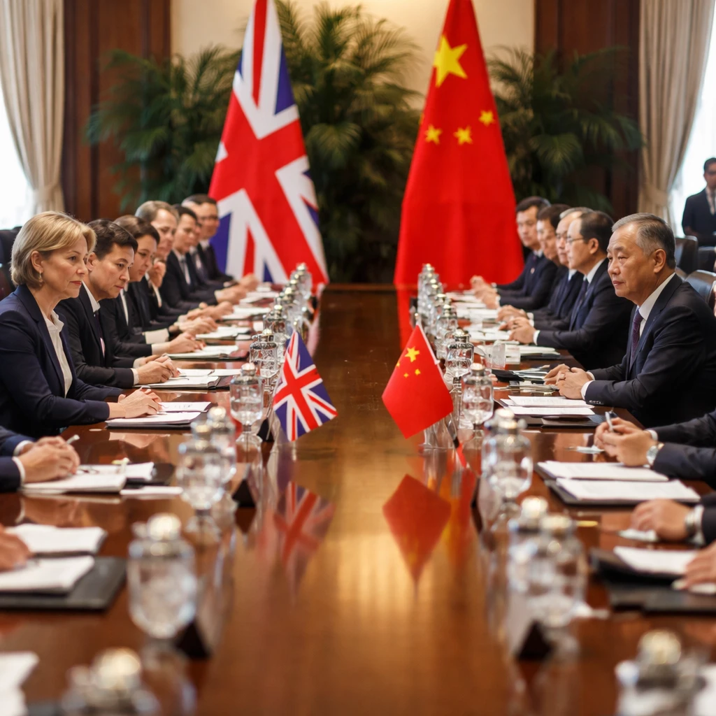 Beijing Says Relations with London Are Normalizing as Top UK Minister Visits