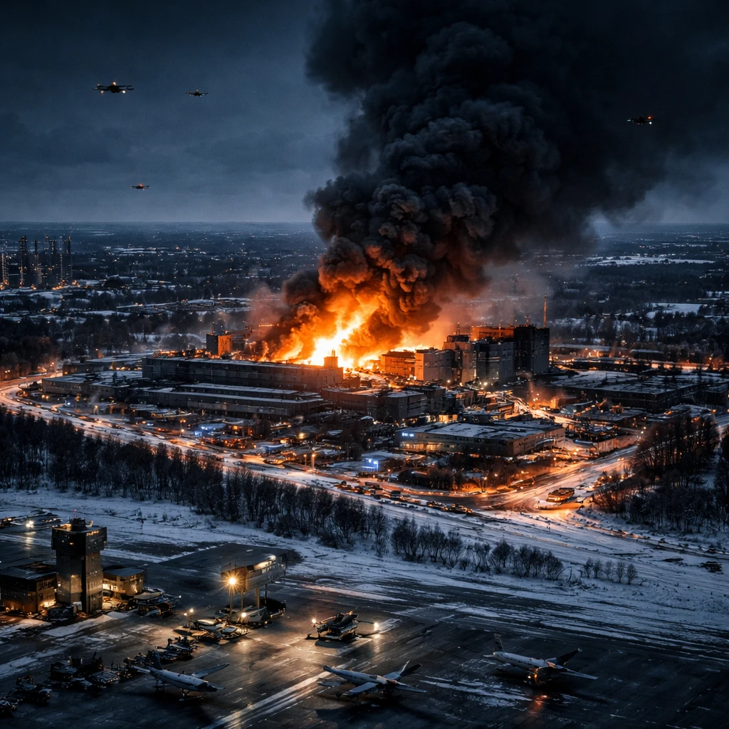 Ukraine Strikes Ballistic Missile Factory in Udmurtia, Kyiv Says