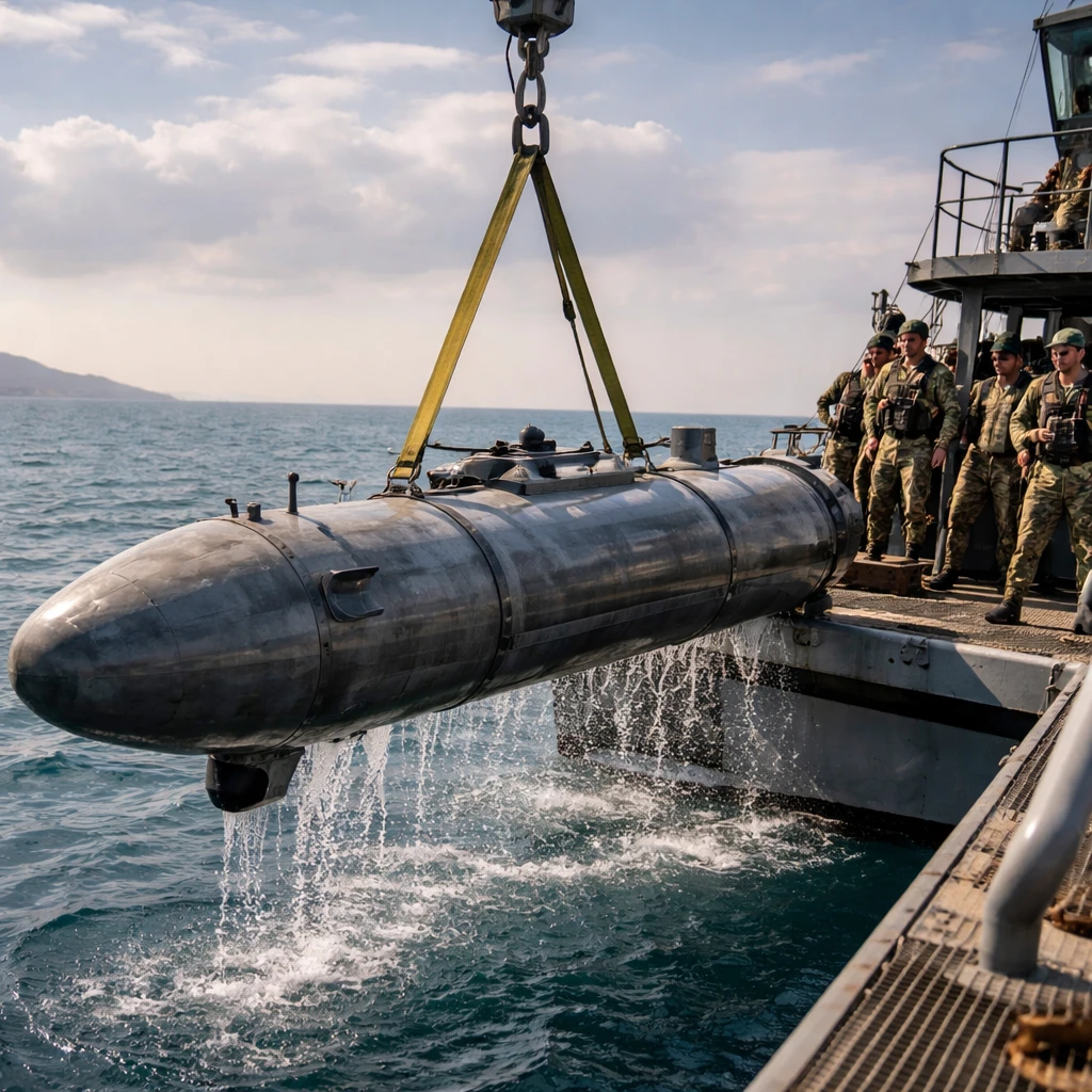 Iranian Guards Say They Seized U.S. Underwater Drone Near Strait of Hormuz