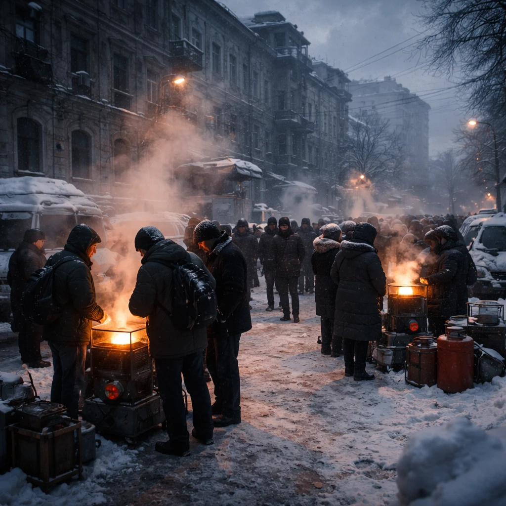 Kyiv Faces Harshest Winter Amid Escalation of Russian Attacks on Energy Infrastructure