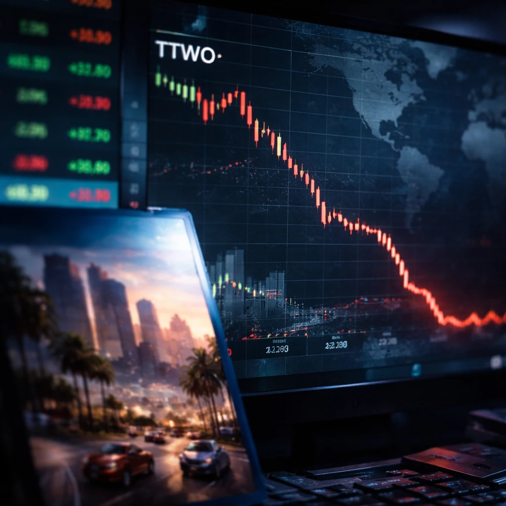 Take-Two Shares Slip as GTA VI Headline Risk and Macro Pressure Weigh