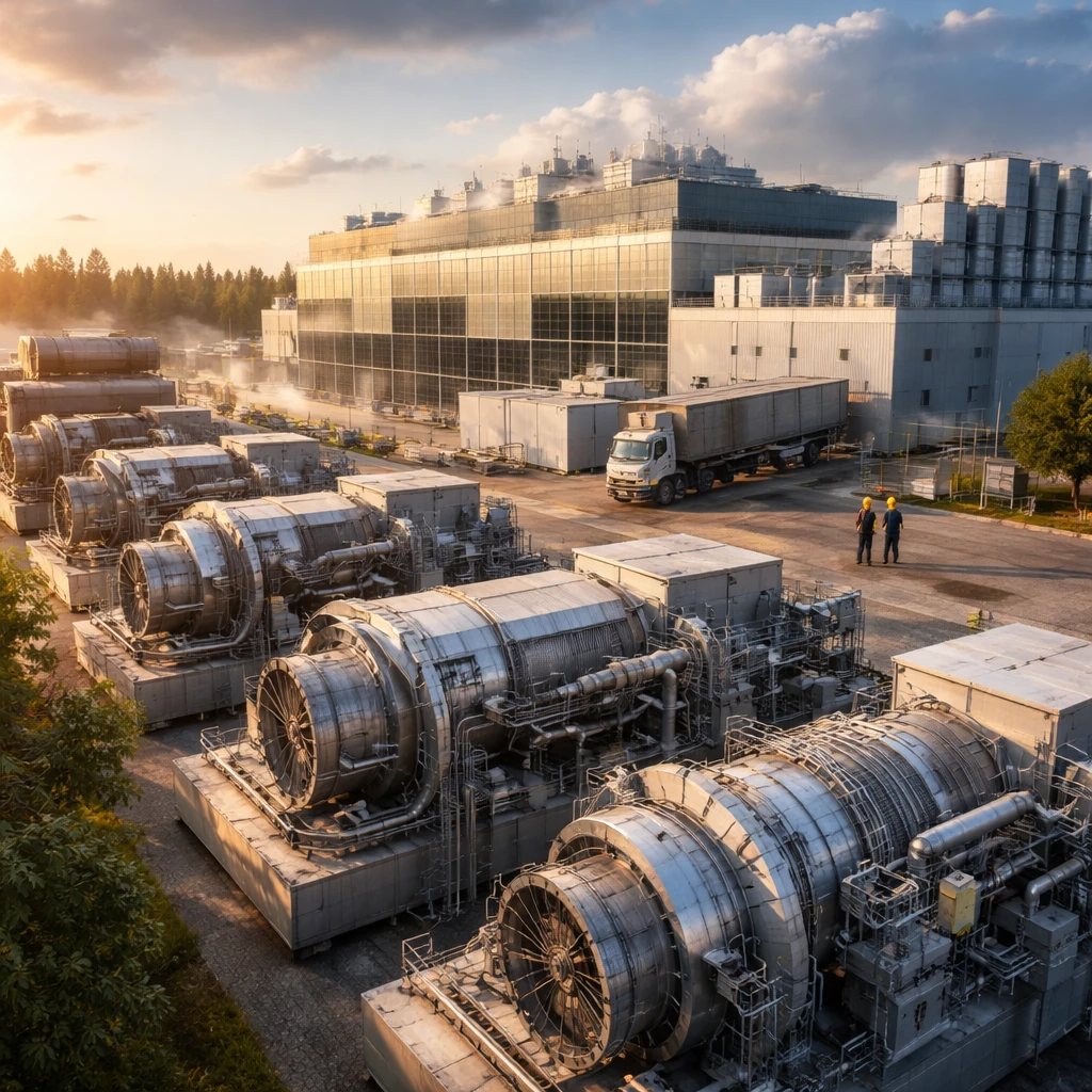 Barclays Flags Gas Power Equipment Winners as AI-Driven Data Center Buildout Accelerates