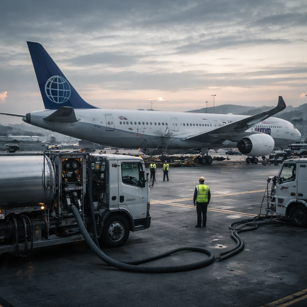 United Airlines Shares Slide as IATA Halves Industry Profit Forecast; Fuel Costs Highlighted