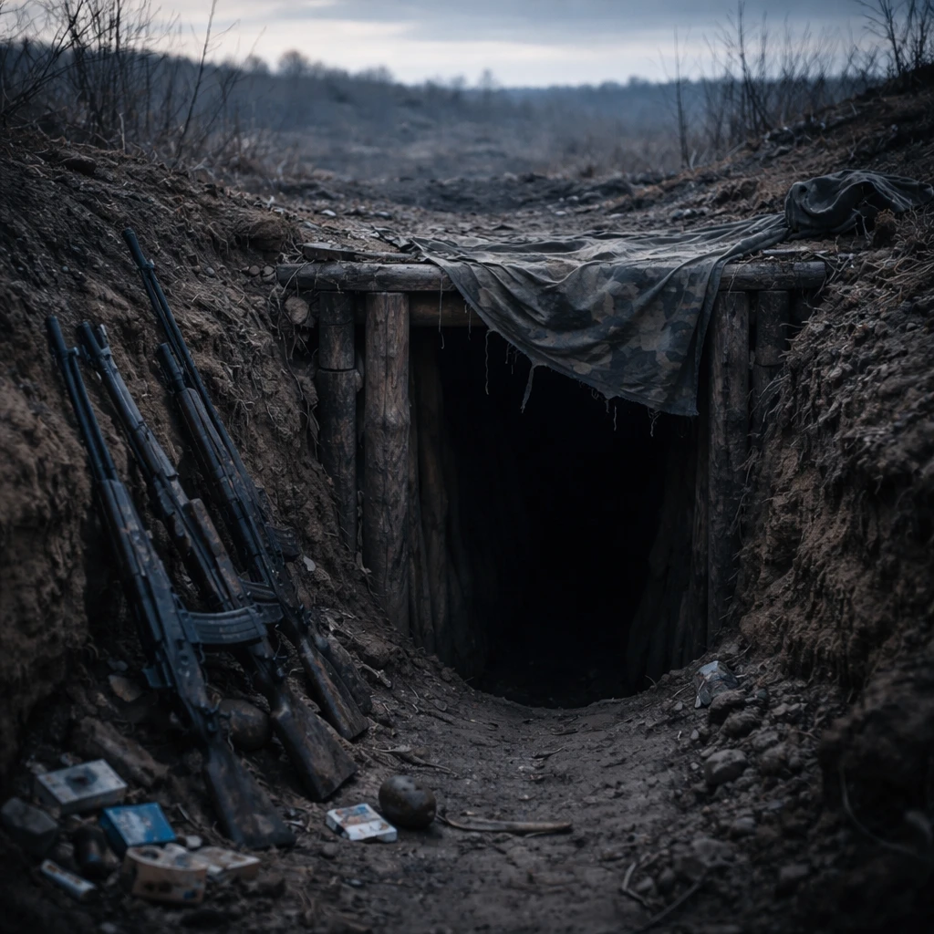 A Year Buried at the Front: One Ukrainian Soldier’s Foxhole Survival