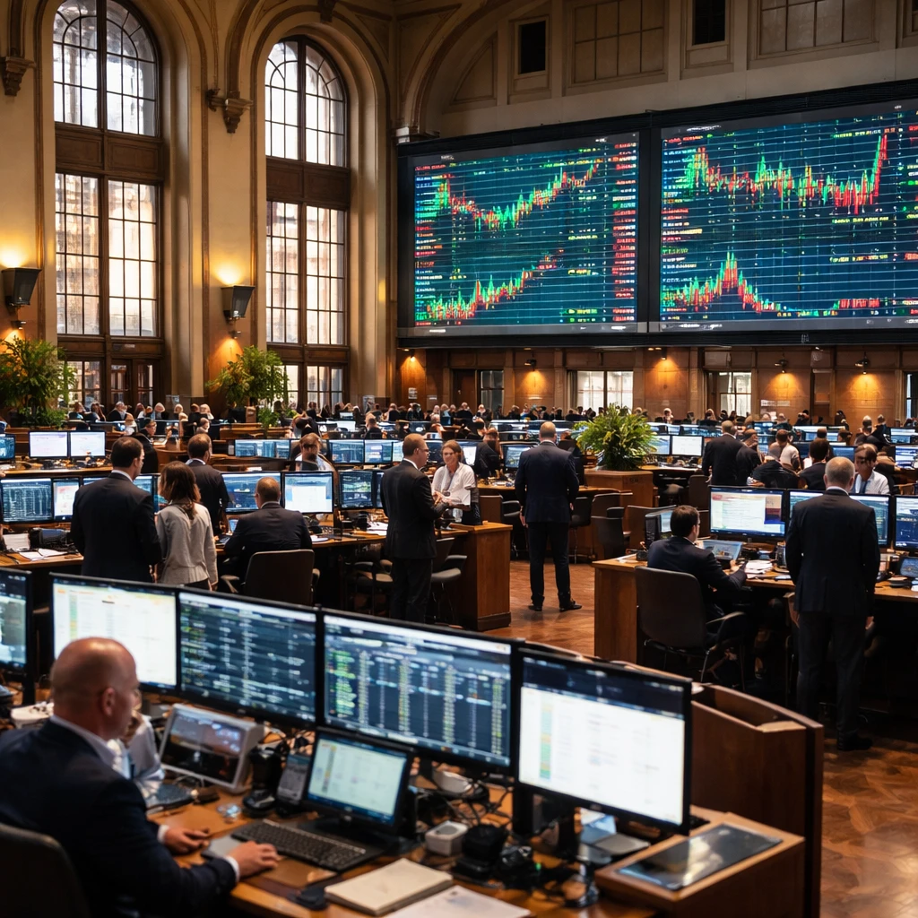 Amsterdam market edges lower as select sectors weigh on AEX
