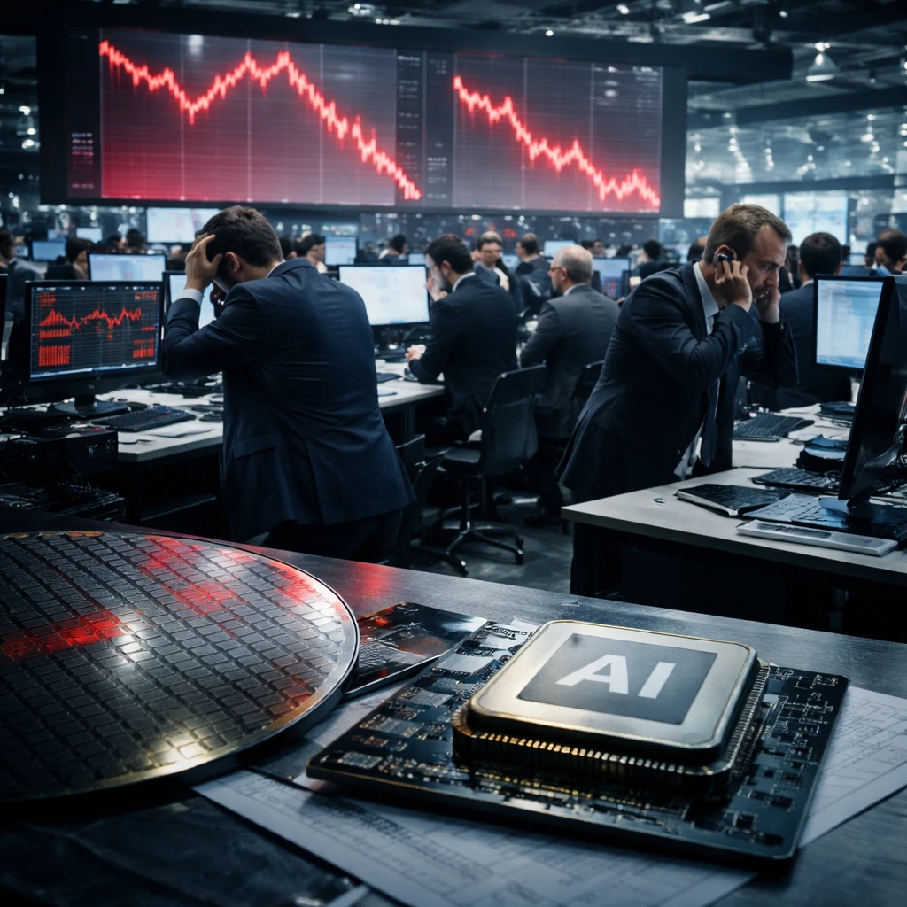 European chip stocks slump for third day after Broadcom results shake markets