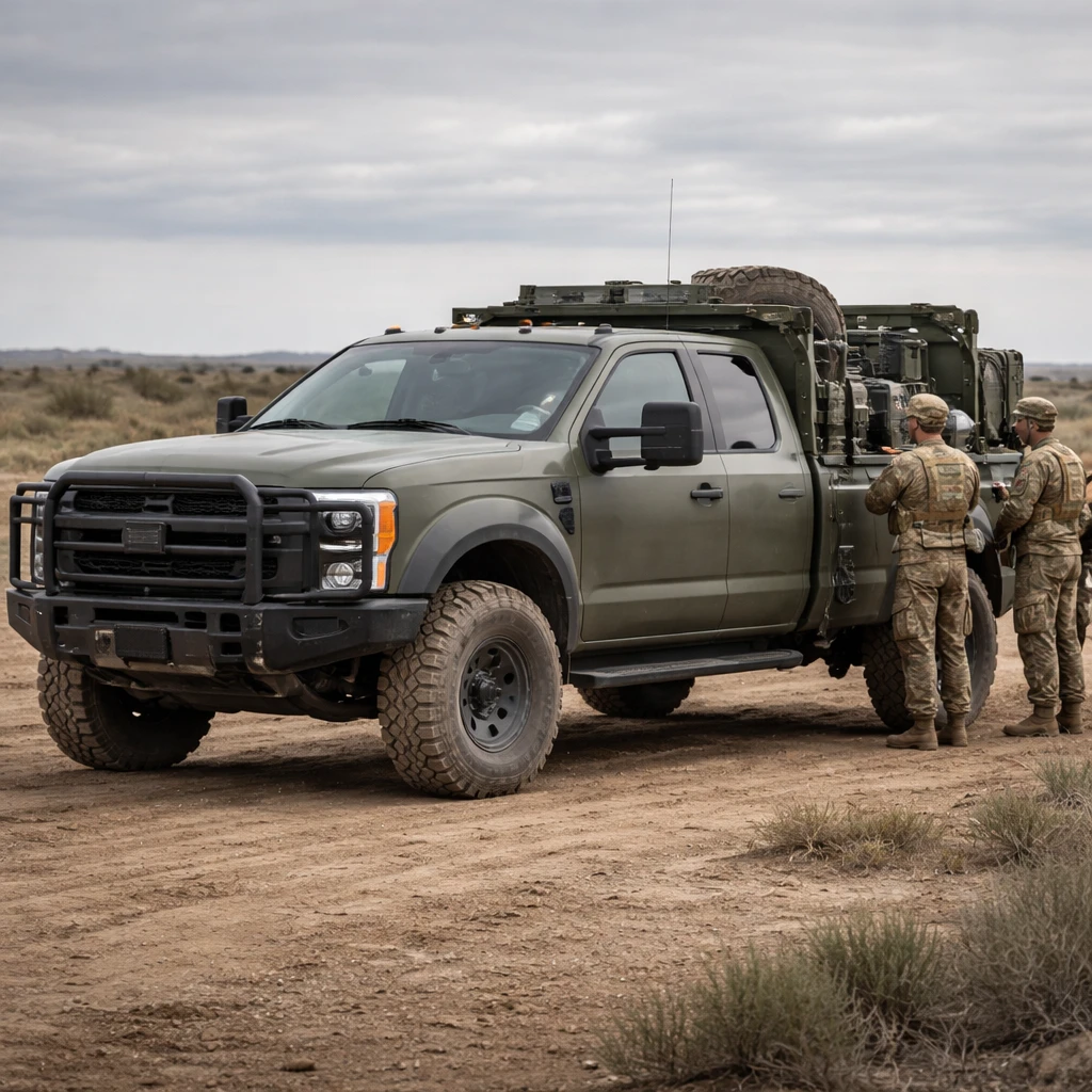 Ford Enters U.S. Army Tactical Truck Competition, Taking Aim at Major Defense Contract