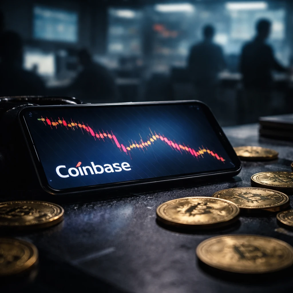 Monness Reaffirms Sell on Coinbase as Market Flows and Volatility Weigh on Stock