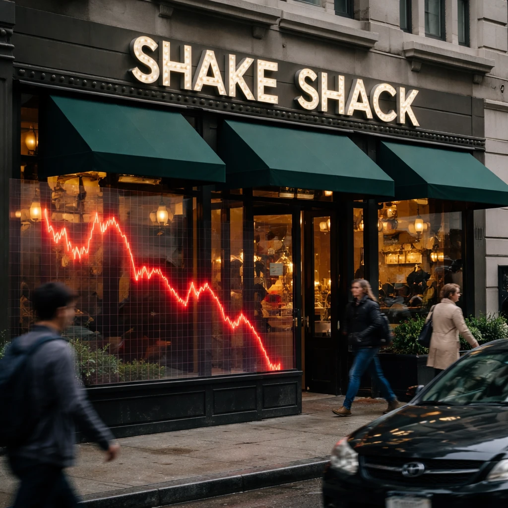 Shake Shack Shares Collapse After Q1 Miss, Guidance Void and CFO Change