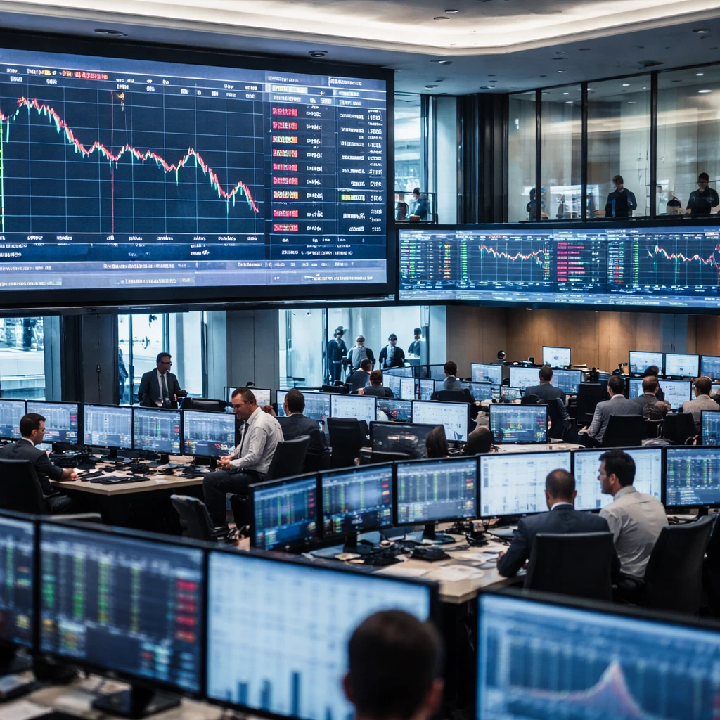 Paris Stock Markets Close Slightly Down Amid Sector Declines