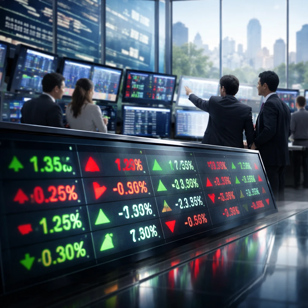 Mexican equities retreat at Wednesday close; S&P/BMV IPC slips 0.26%