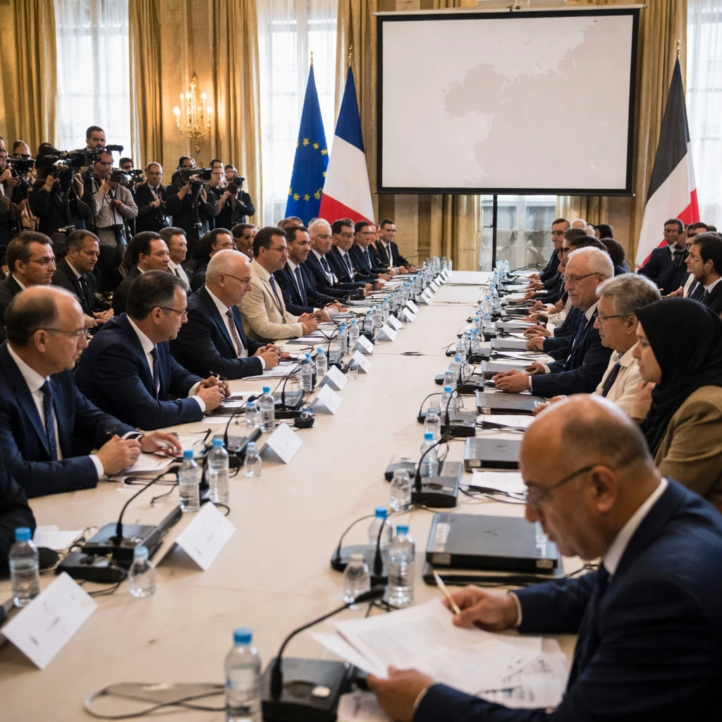 Civil society delegates gather in France to defend two-state prospect as tensions deepen