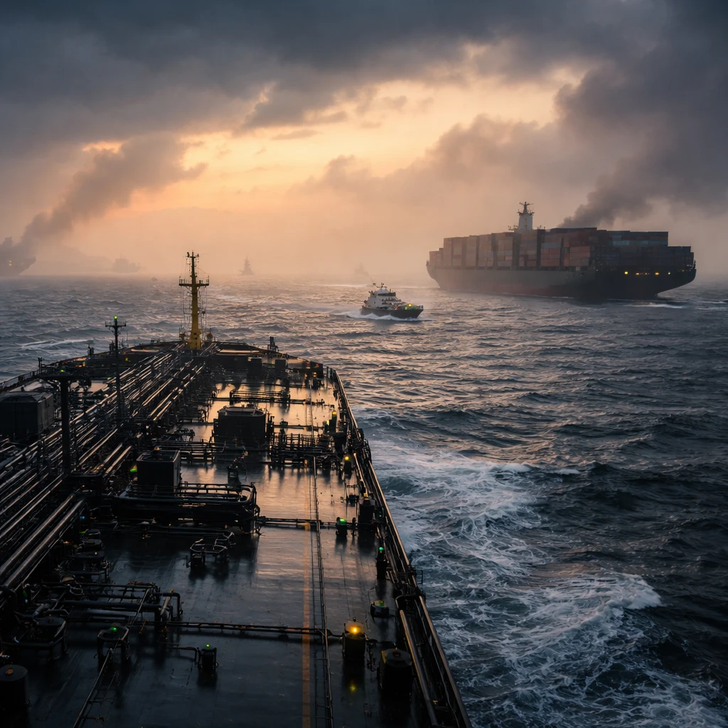 U.S. Futures Slip as Oil Surges Past $100 Amid Intensifying Iran Maritime Risks