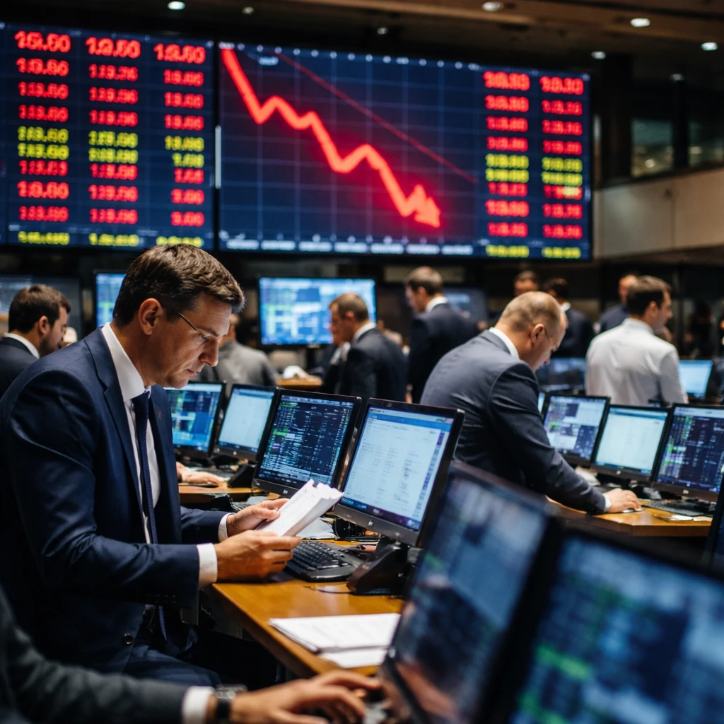 Warsaw Stocks Slip; WIG30 Falls 2.31% to One-Month Low