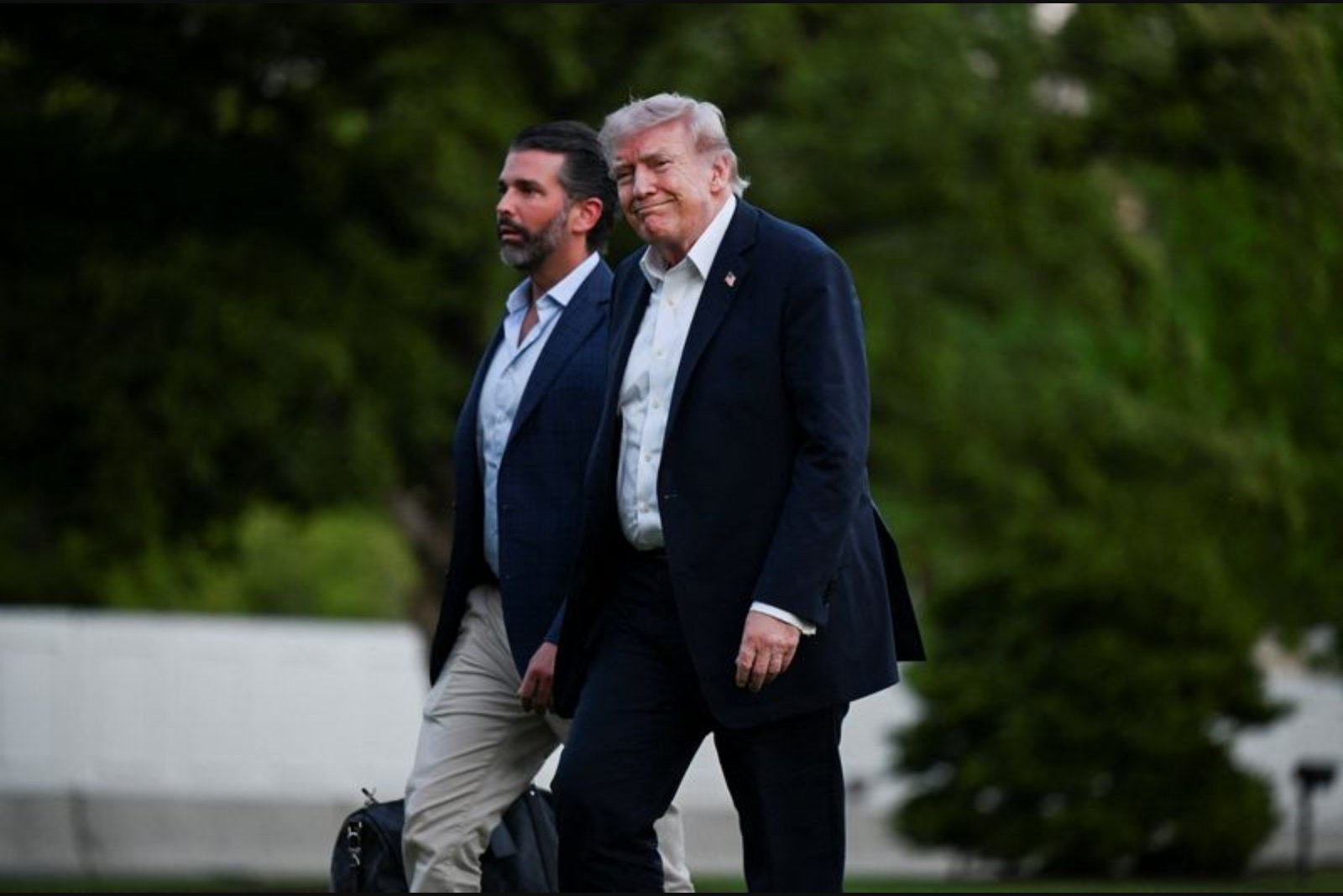 Trump Says He Will Remain in Washington Instead of Attending Son’s Wedding