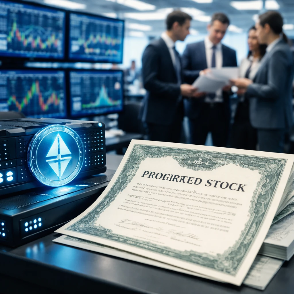 Bitmine Immersion Shares Slip After Company Expands Preferred Stock Offering