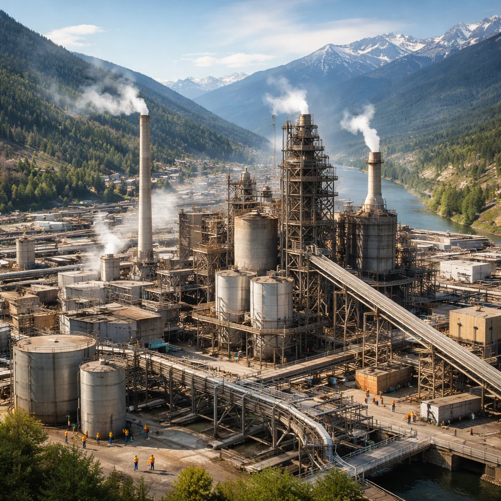 Ottawa to Back Teck with Up to C$400M to Expand Trail Metals Processing