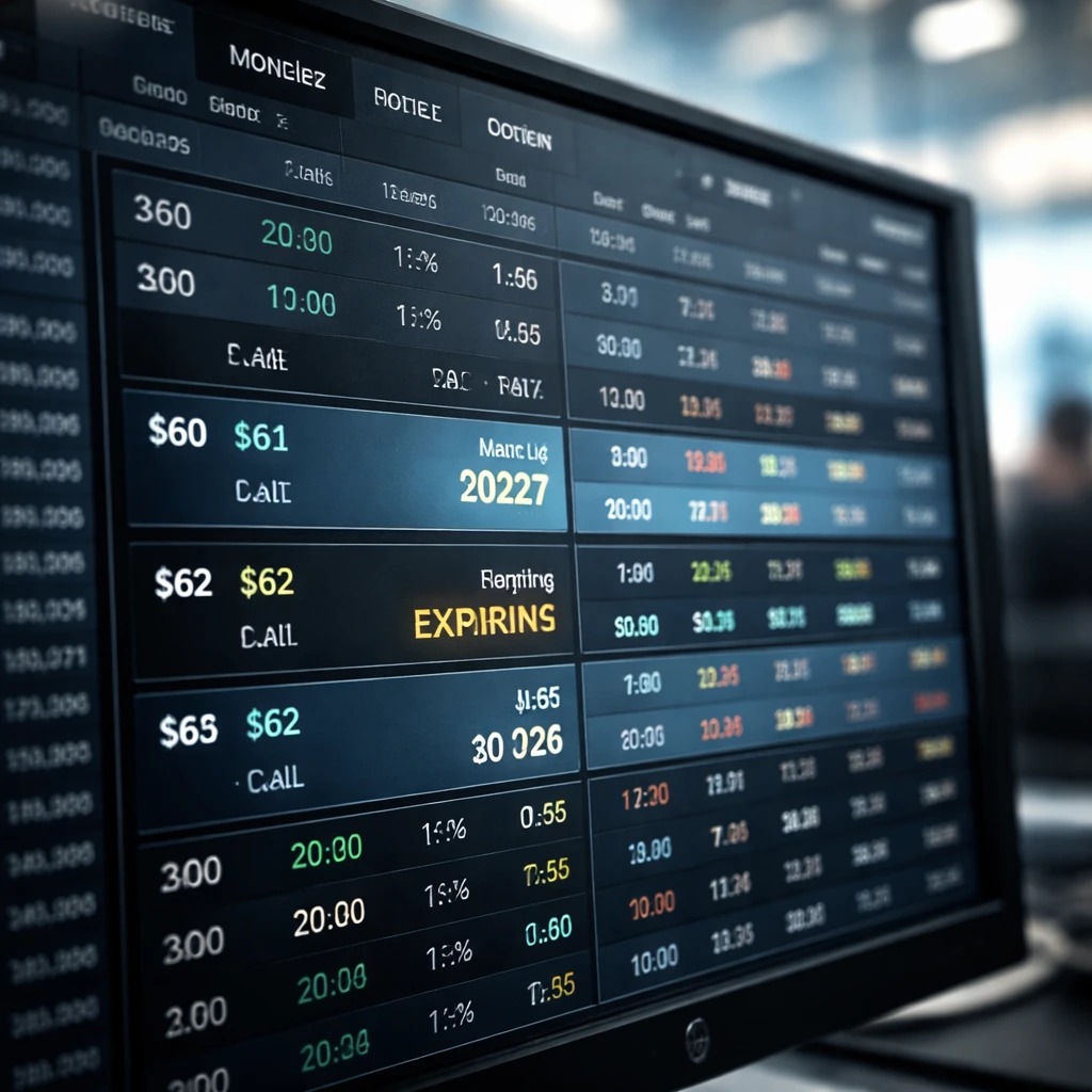 Options Volume in Mondelez Surges to 3,842 Contracts in Midday Session