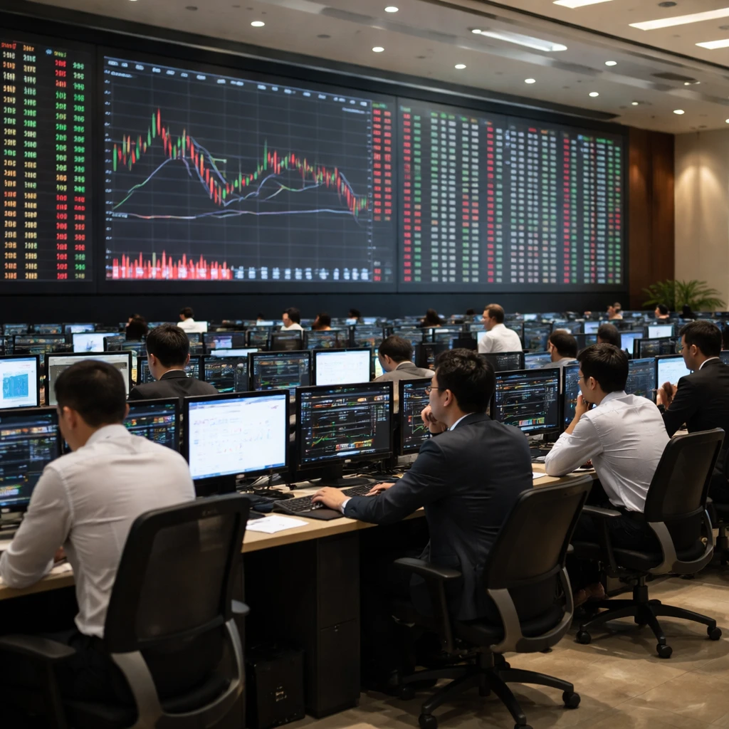 Taiwan stocks fall as electronic parts and computer-peripheral names weigh; Index down 1.39%