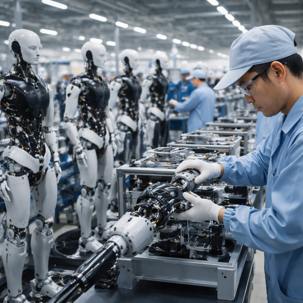 Chinese robotics suppliers lift after reports of Tesla Optimus production audits in Ningbo