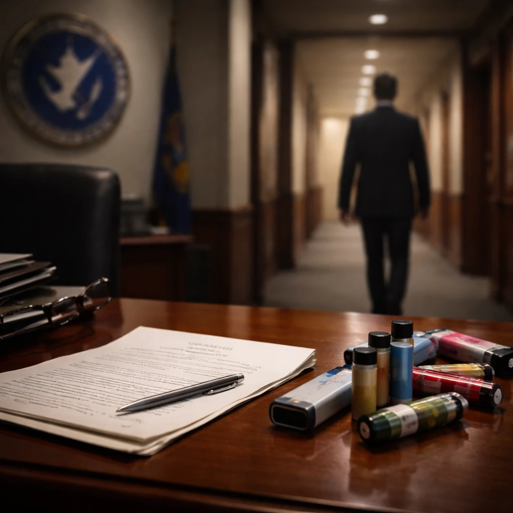 Top HHS Spokesman Quits in Protest After Administration Opens Door to Flavored Vapes
