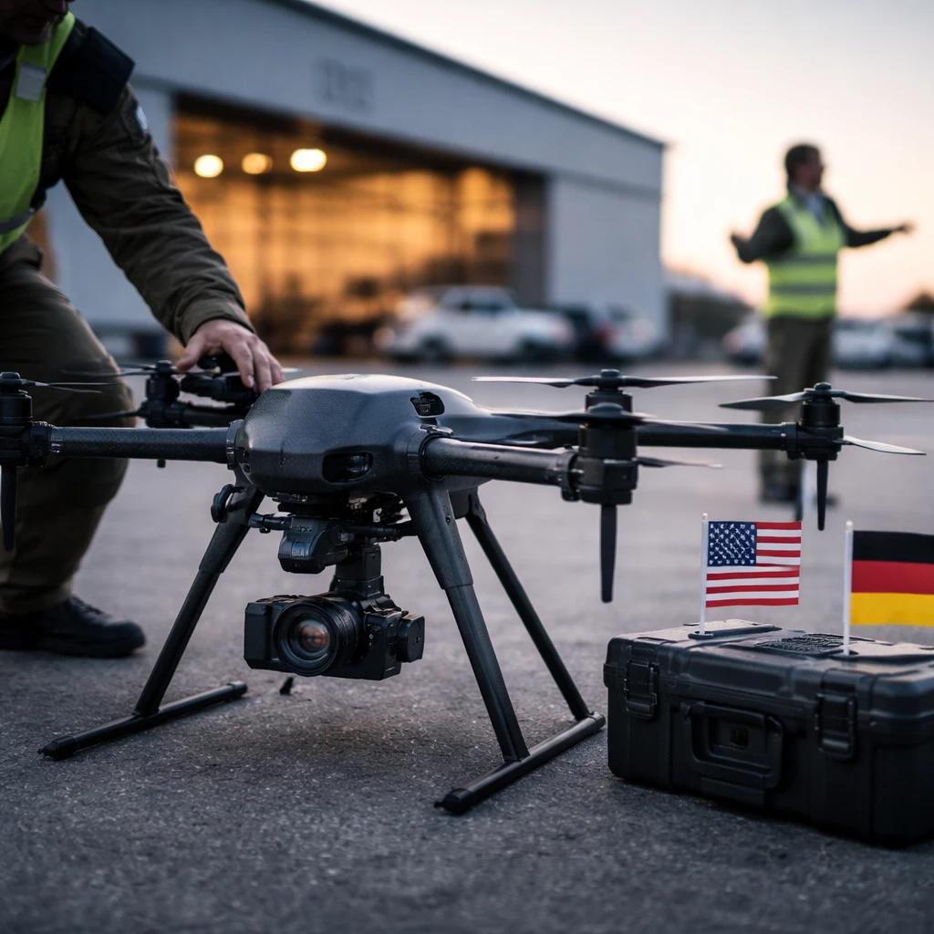 CIA-linked Investor Helped German Drone Firm Gain U.S. Footing, Co-CEO Says