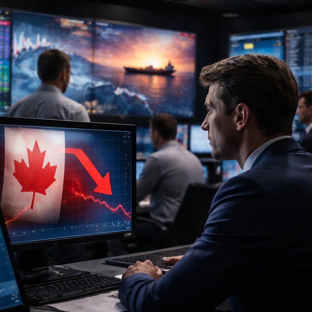 TSX Futures Slip as Middle East Tensions and Imminent U.S. Tariffs Weigh on Markets