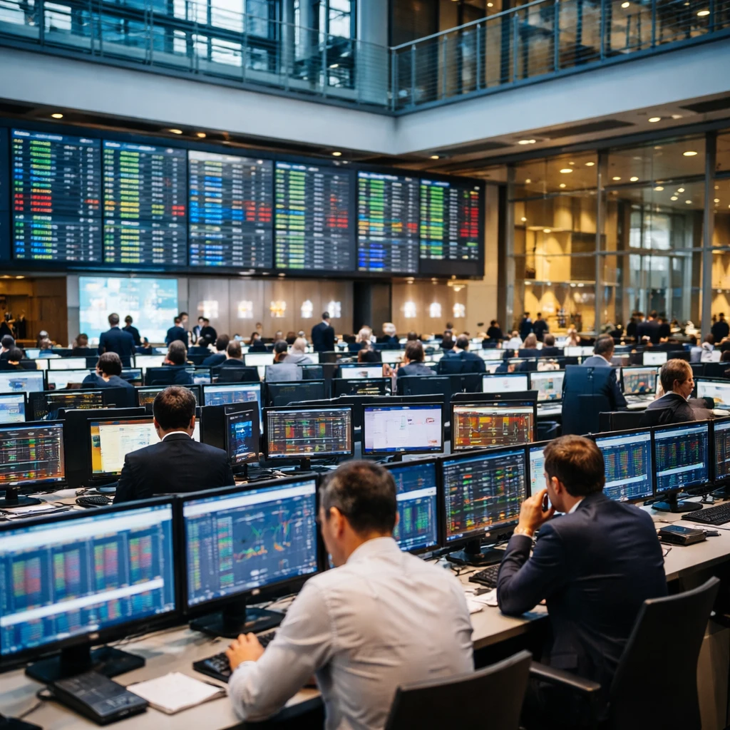 Milan market edges lower as financials and industrials pull index down