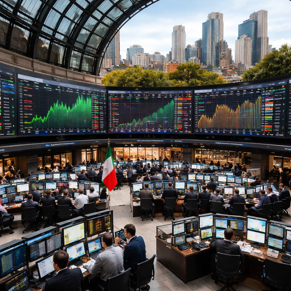 Mexico's S&P/BMV IPC Sets New Record with Gains in Key Sectors