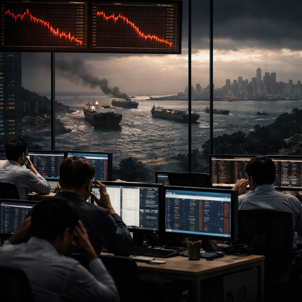 Asia Stocks Slip as Strait of Hormuz Tensions and RBA Rate Expectations Weigh