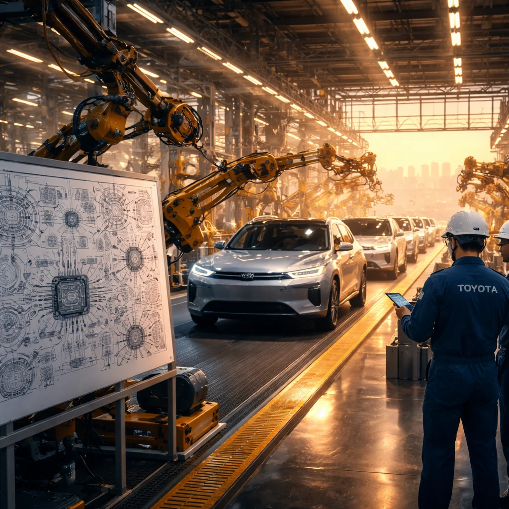 Buy the Dip: Toyota's Leadership Move Likely Means Heavy CapEx for AI, EVs — Trade the Repricing