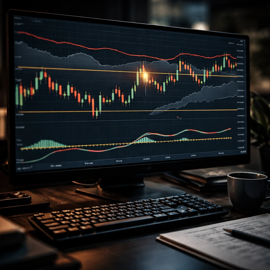 Tesla stuck between $380 and $420 as momentum and trend indicators clash