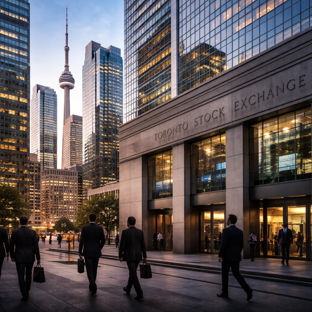 Toronto market edges higher as S&P/TSX Composite hits fresh record