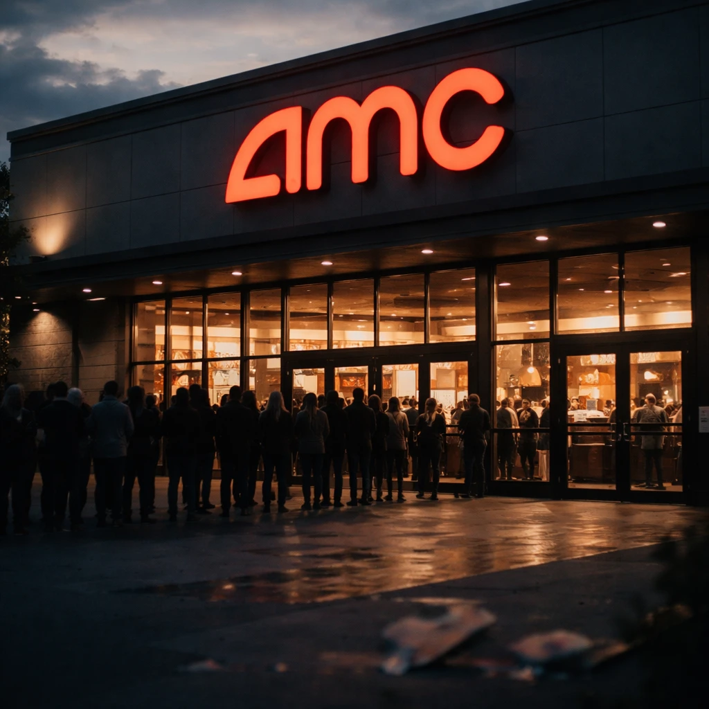 AMC Entertainment Shares Plunge After $200 Million Registered Offering Announcement