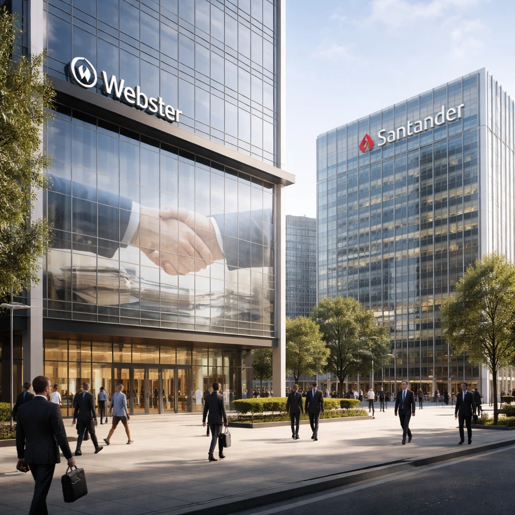 RBC Lowers Rating on Webster Financial After Santander Acquisition; Raises Price Target